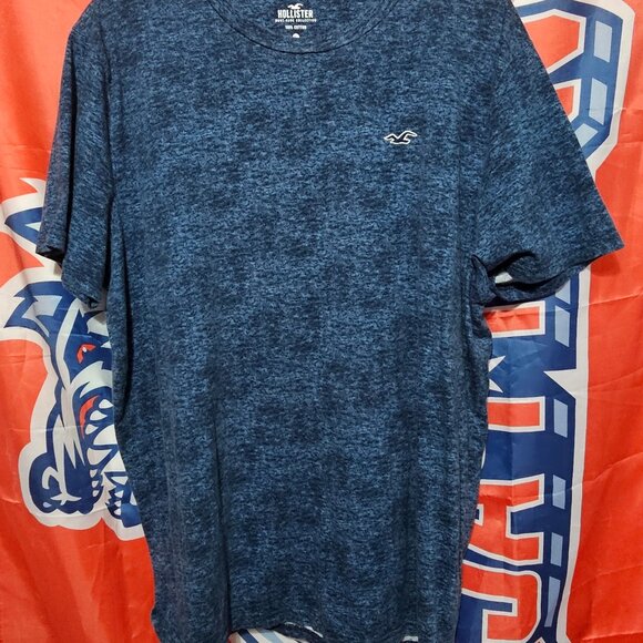 Hollister Blue T-Shirt - Picture 1 of 3